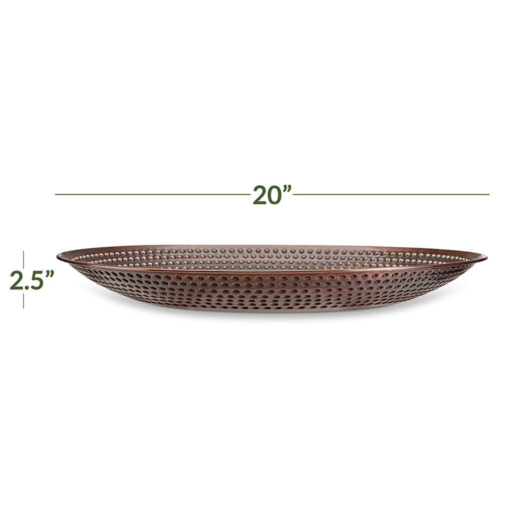 20-inch Tranquil Harmony Bird Bath Basin