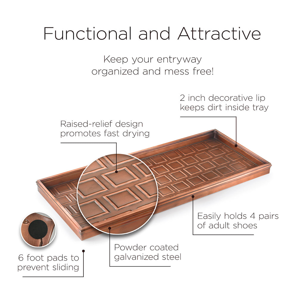 Squares Multi-Purpose Boot Tray