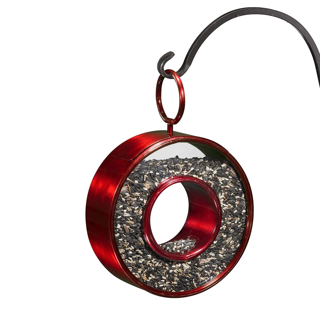 Ruby Red Fly-Thru Bird Feeder