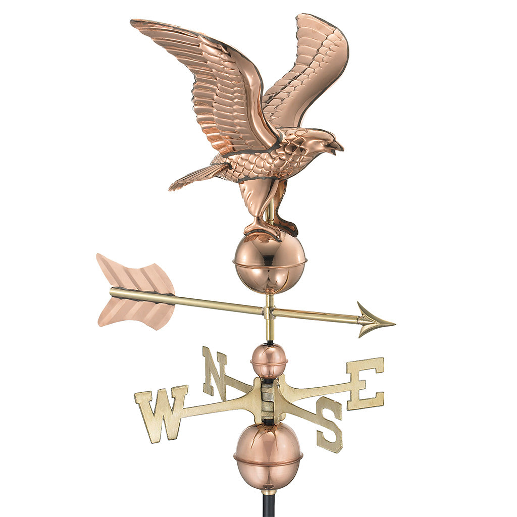 American Eagle Weathervane in Pure Copper