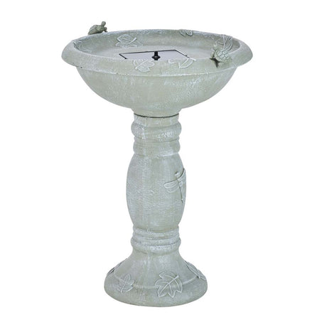 Country Gardens Solar Birdbath