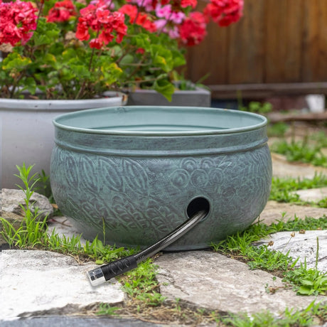 Key West Hose Pot in Blue Verde