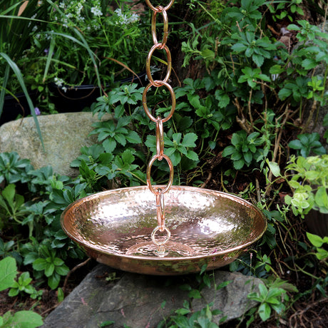 Rain Chain Copper Basin