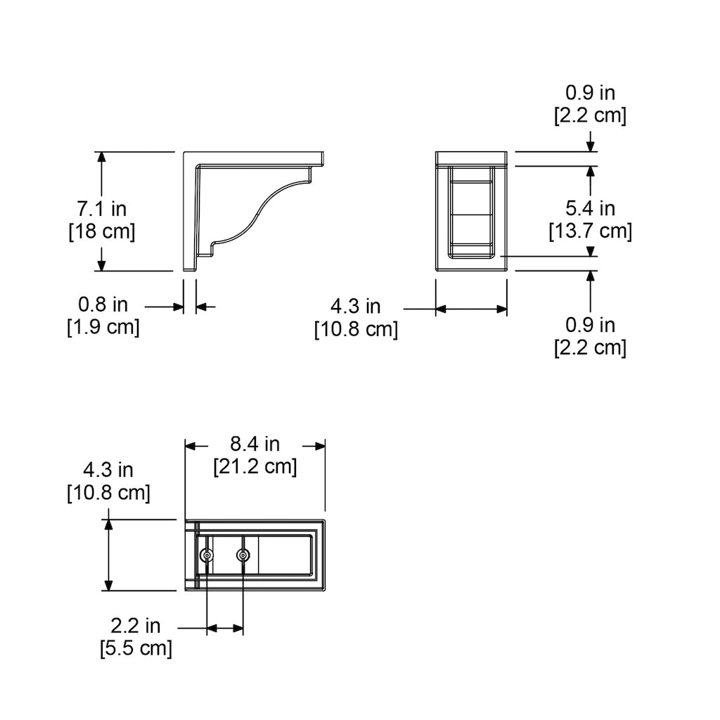 Yorkshire Decorative Brackets