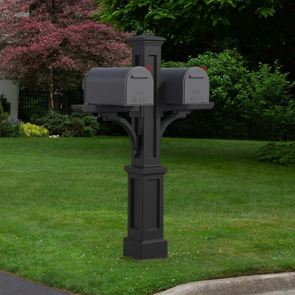 Newport Plus Double Mail Post