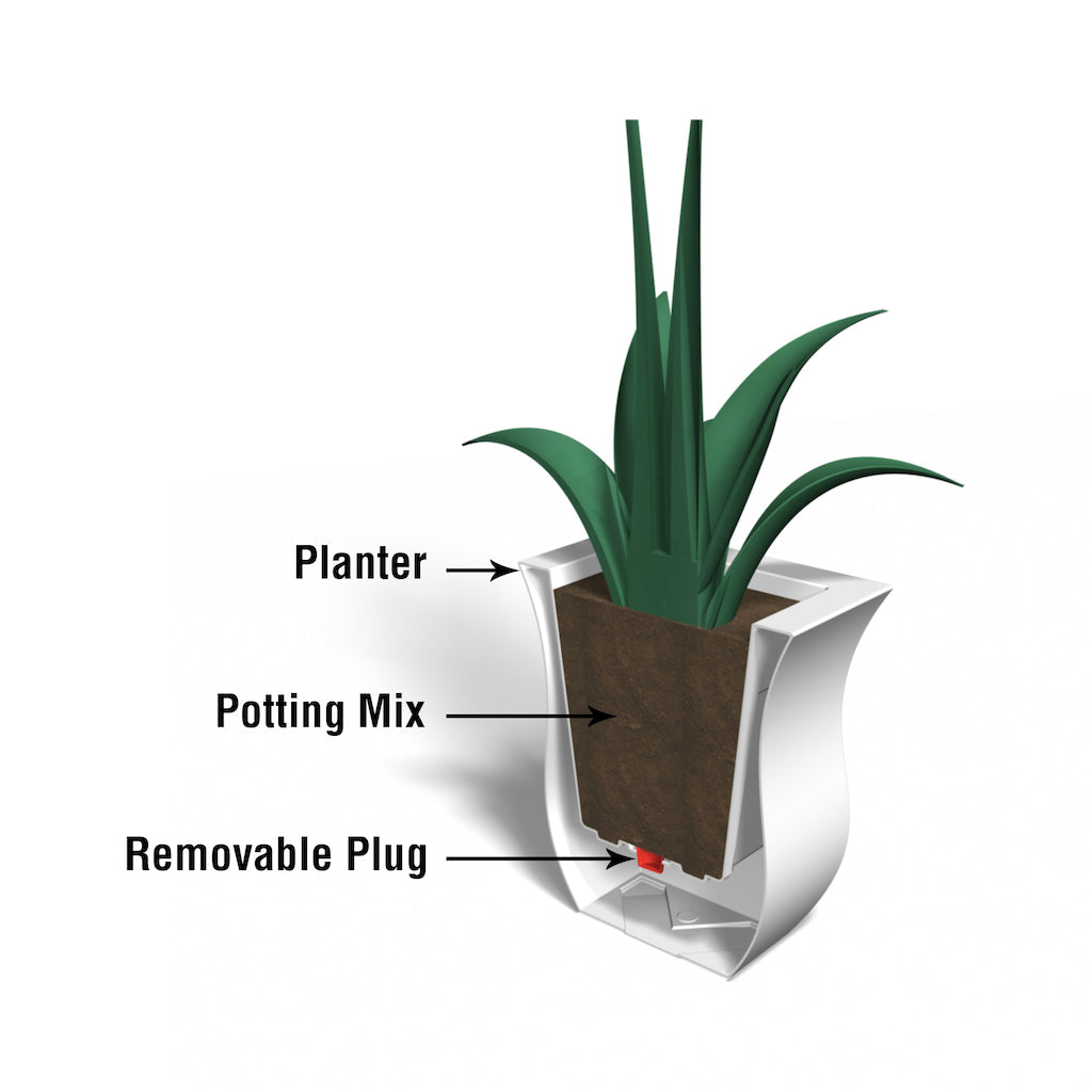 Valencia Square Planter