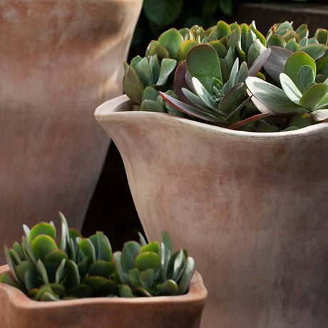 Foxglove Tall Planter || Terra Cotta