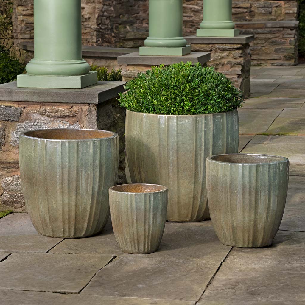 Dunes Planter || Crystal Green