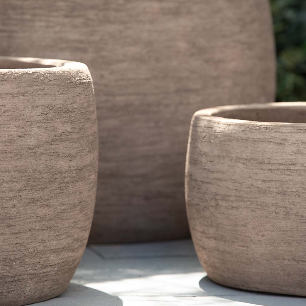 Denali Planter || Brown Terra Cotta