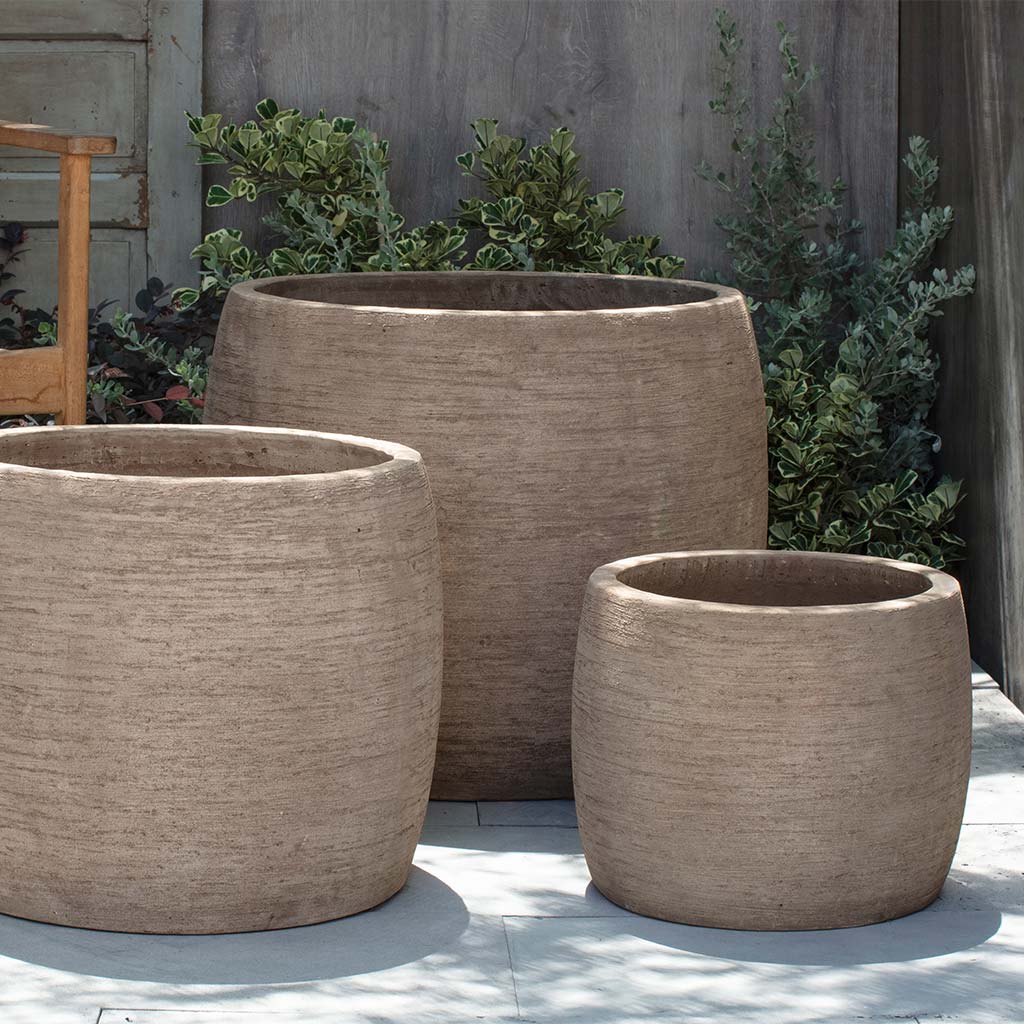 Campania International Denali Planter Set of 3