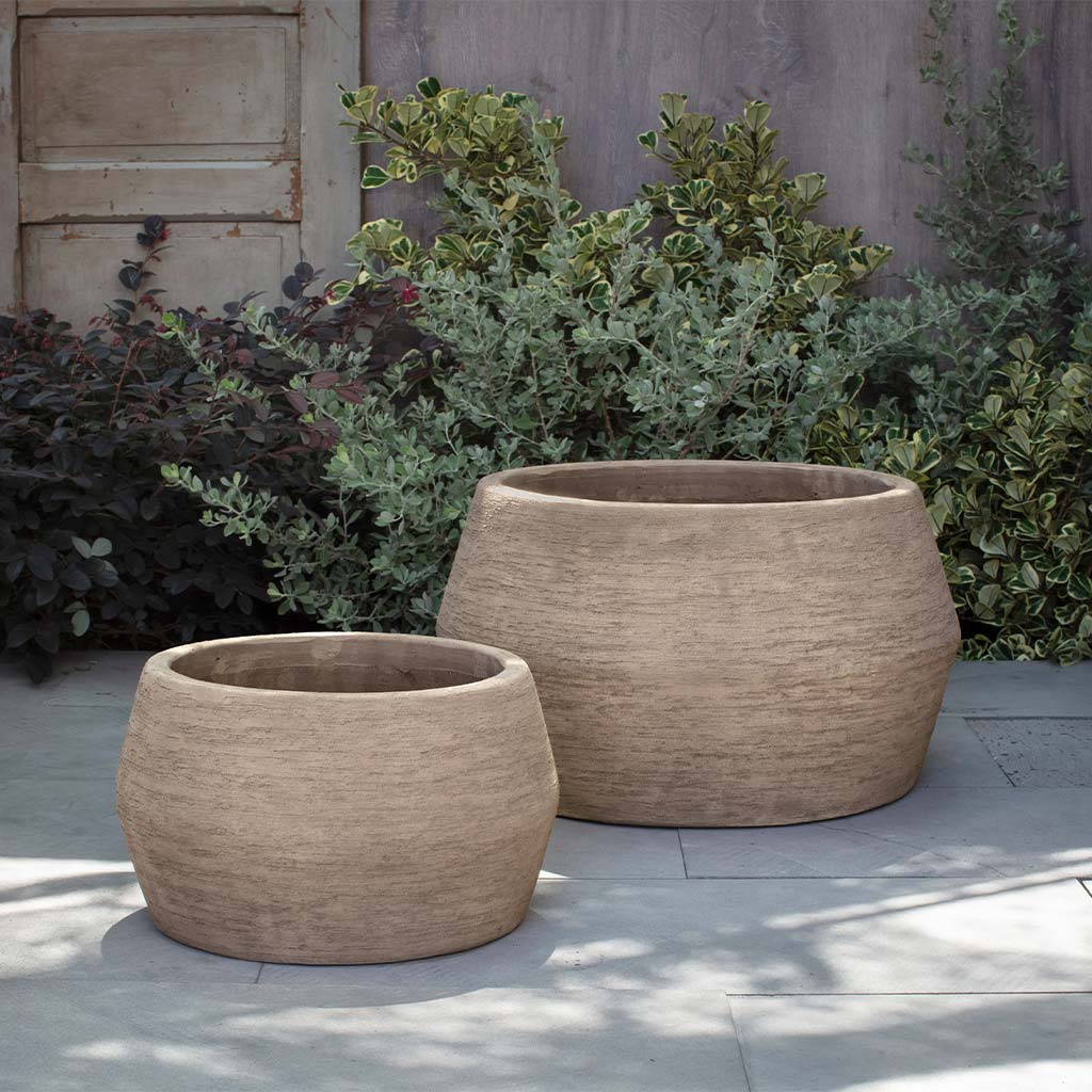 Sequoia Planter - Brown Terra Cotta