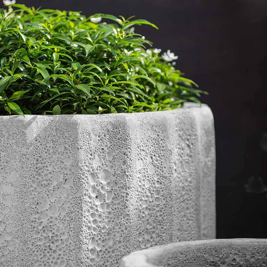 Maris Planter || White Coral