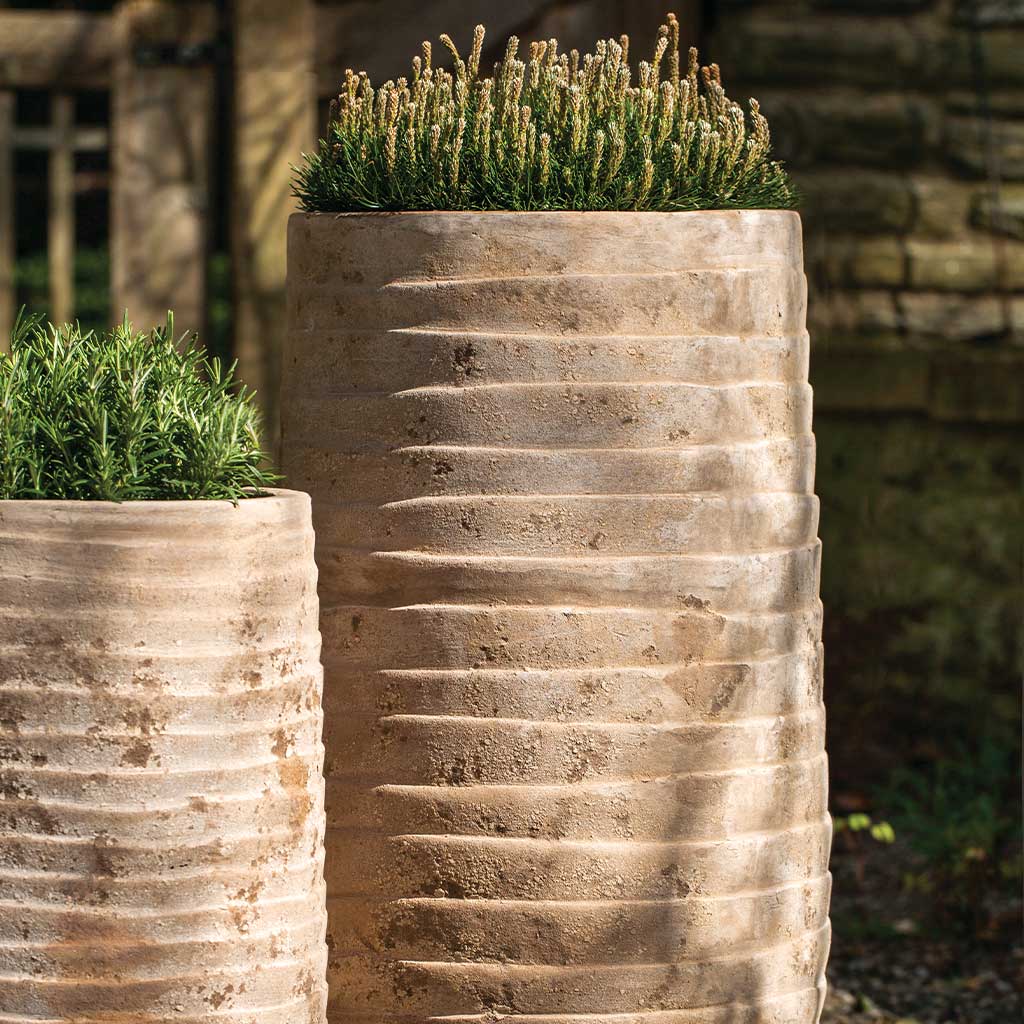 Ipanema Planter, Tall || Antico Terra Cotta