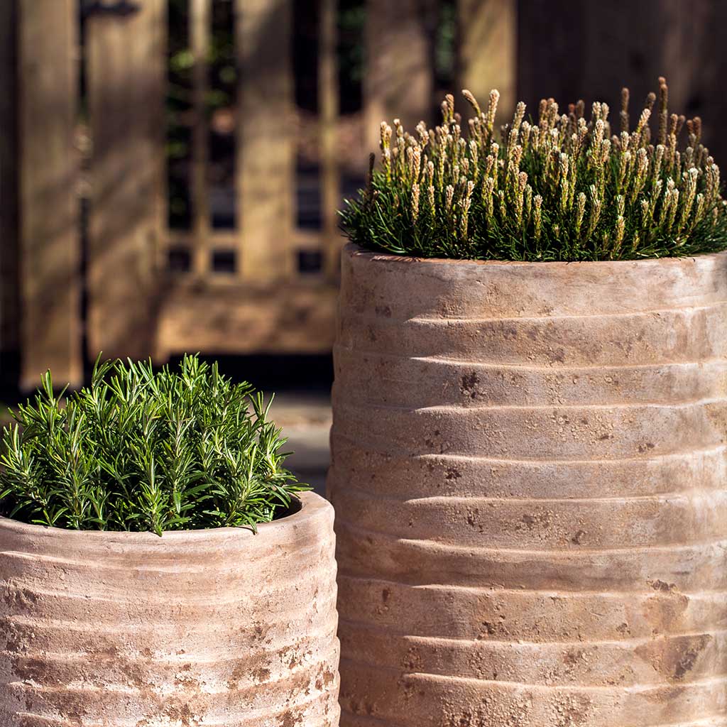 Ipanema Planter, Tall || Antico Terra Cotta