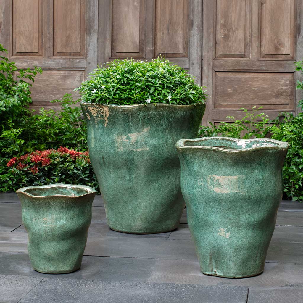 Foxglove Planter || Antique Jade