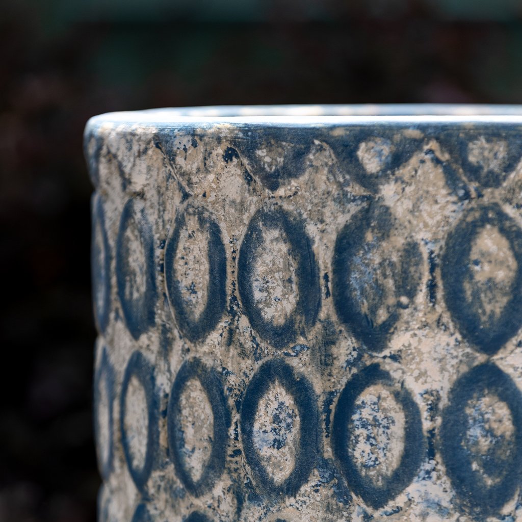 Oriel Planter || Murano Blu