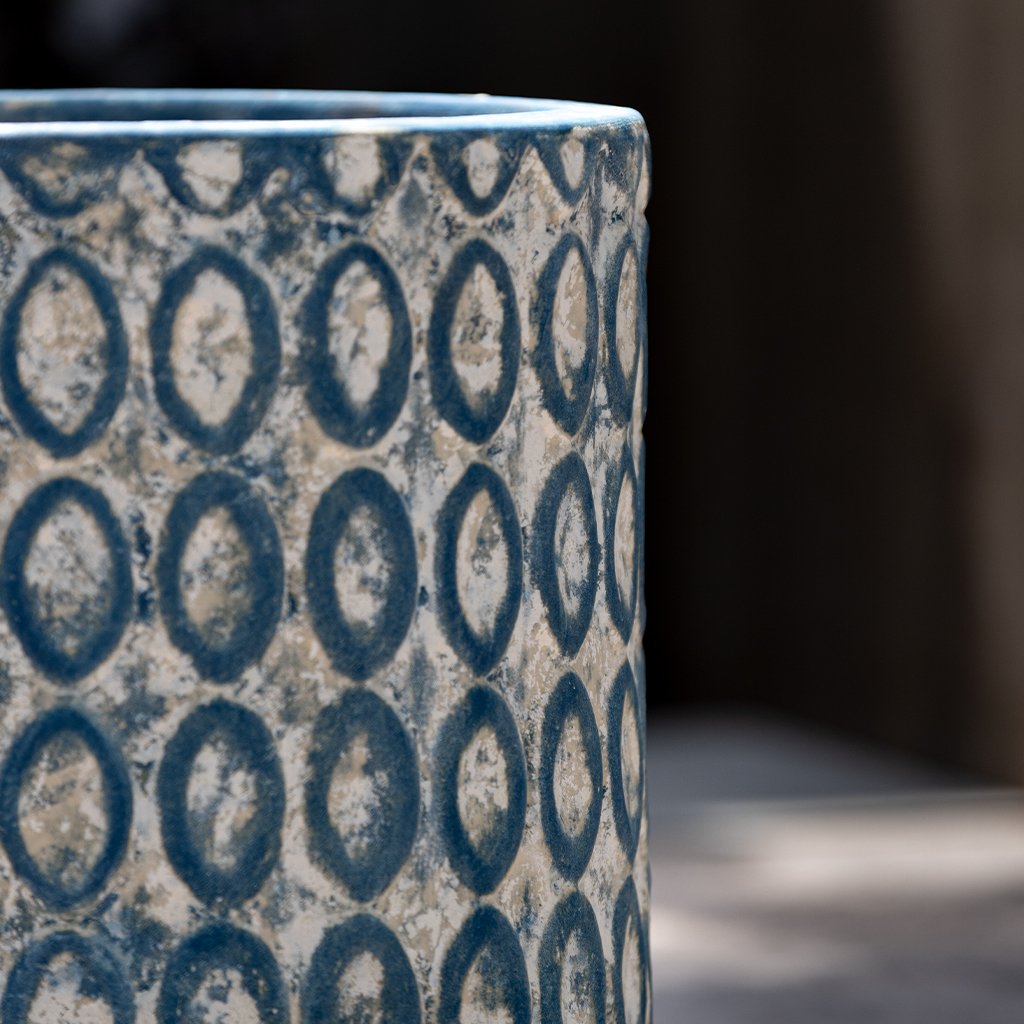 Oriel Planter || Murano Blu