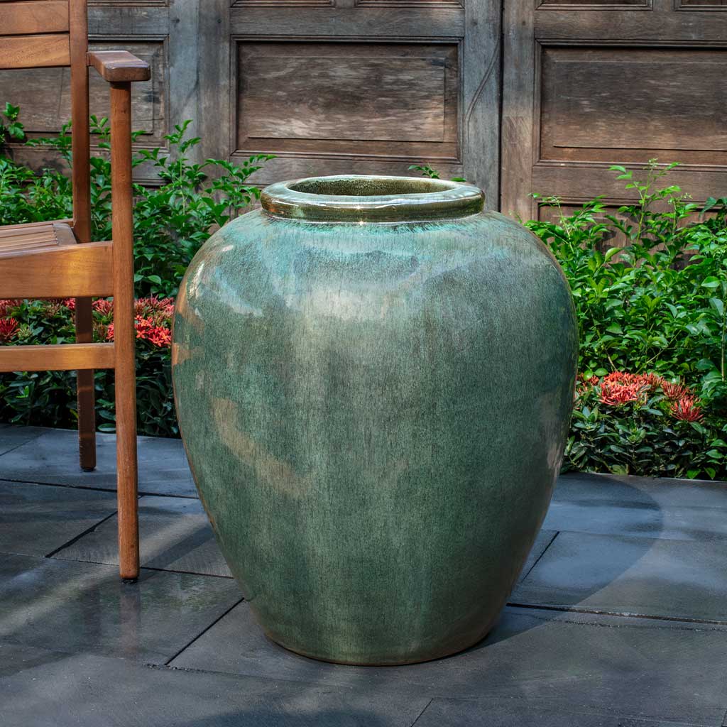 Corsica Jar || Antique Jade