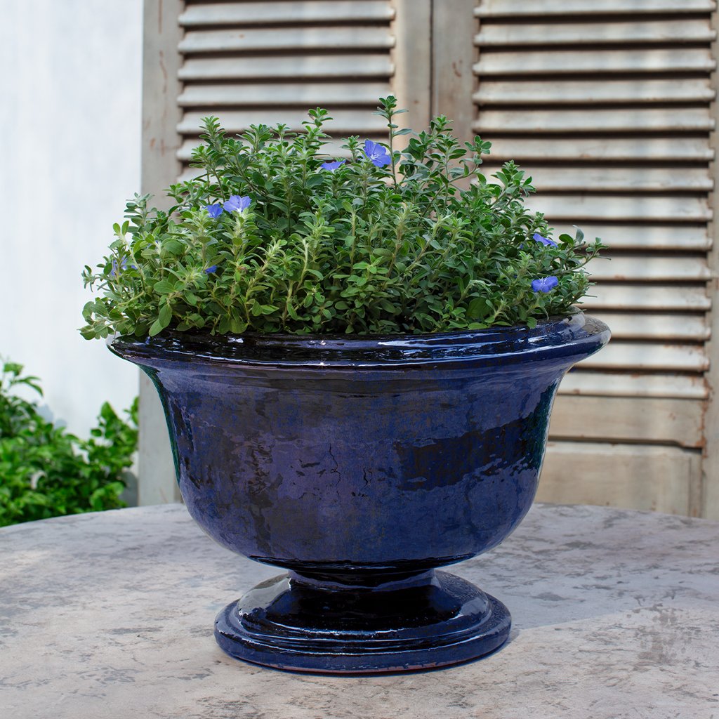 Margaux Urn || Riviera Blue
