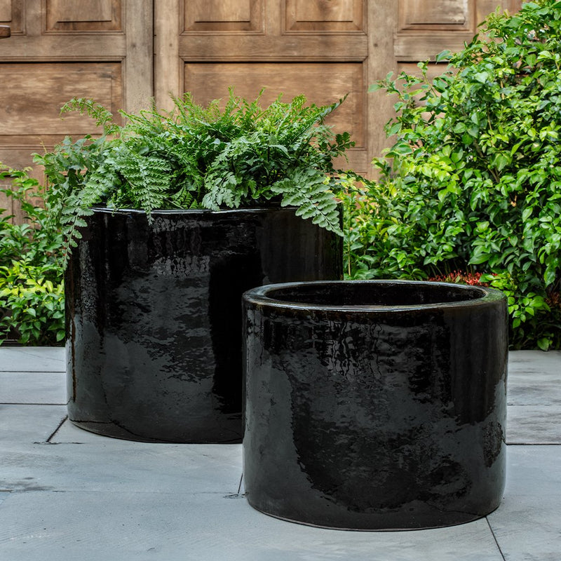 faux plant in pot Assorted Artificial Plants in White Square Ceramic Pots, Set of 3 main image 0
