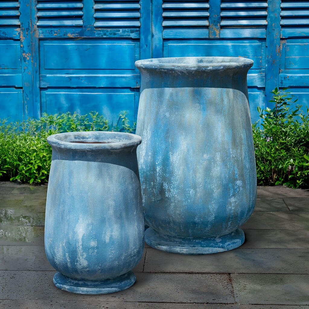 Valreas Planter || Murano Cielo