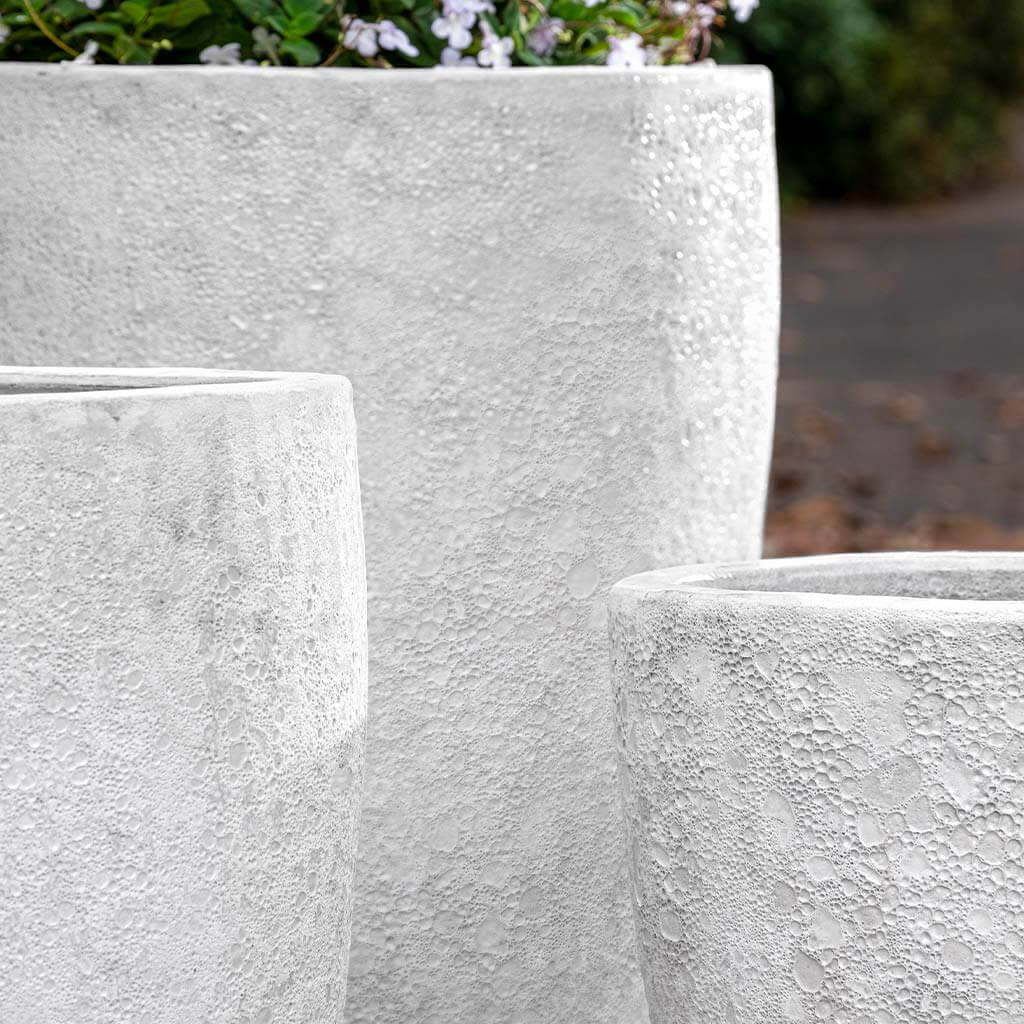 Trentino Planter || White Coral