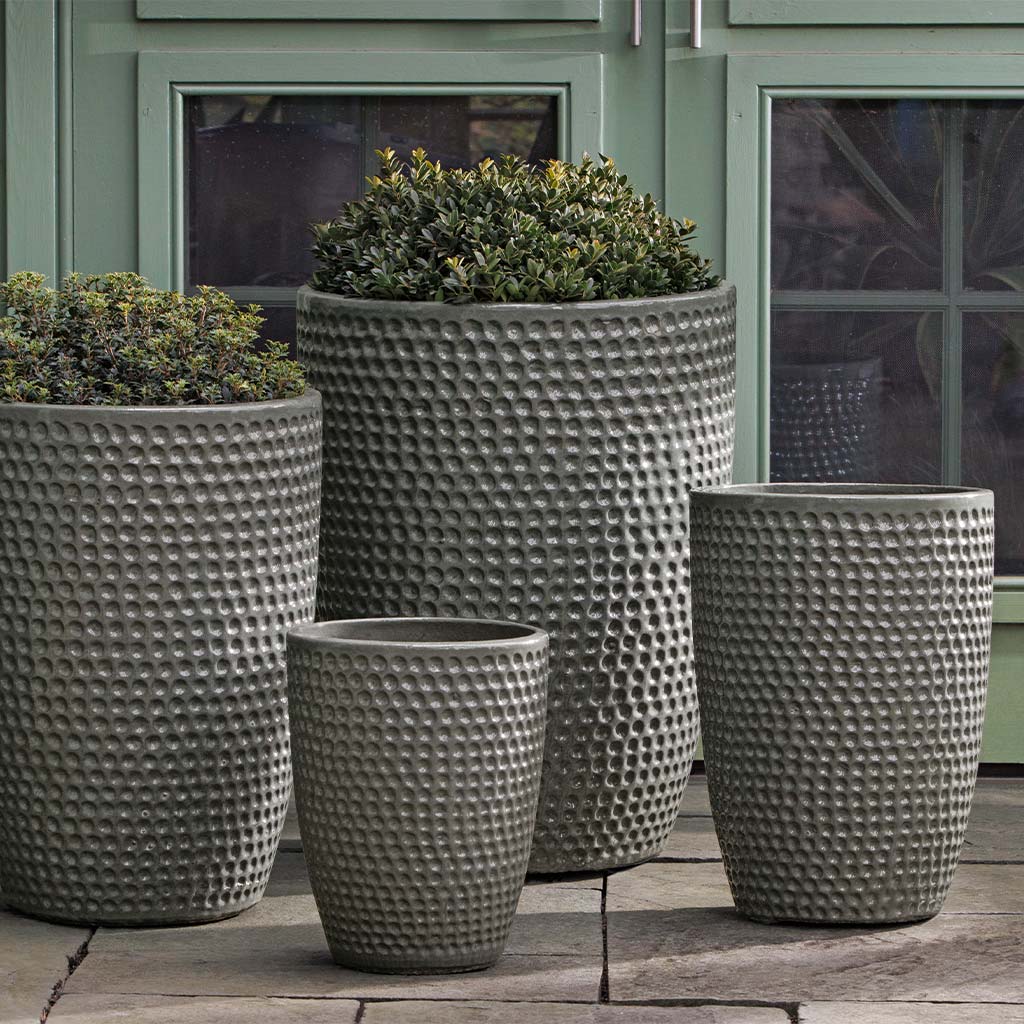 Coin Pot, Tall || Pewter Green