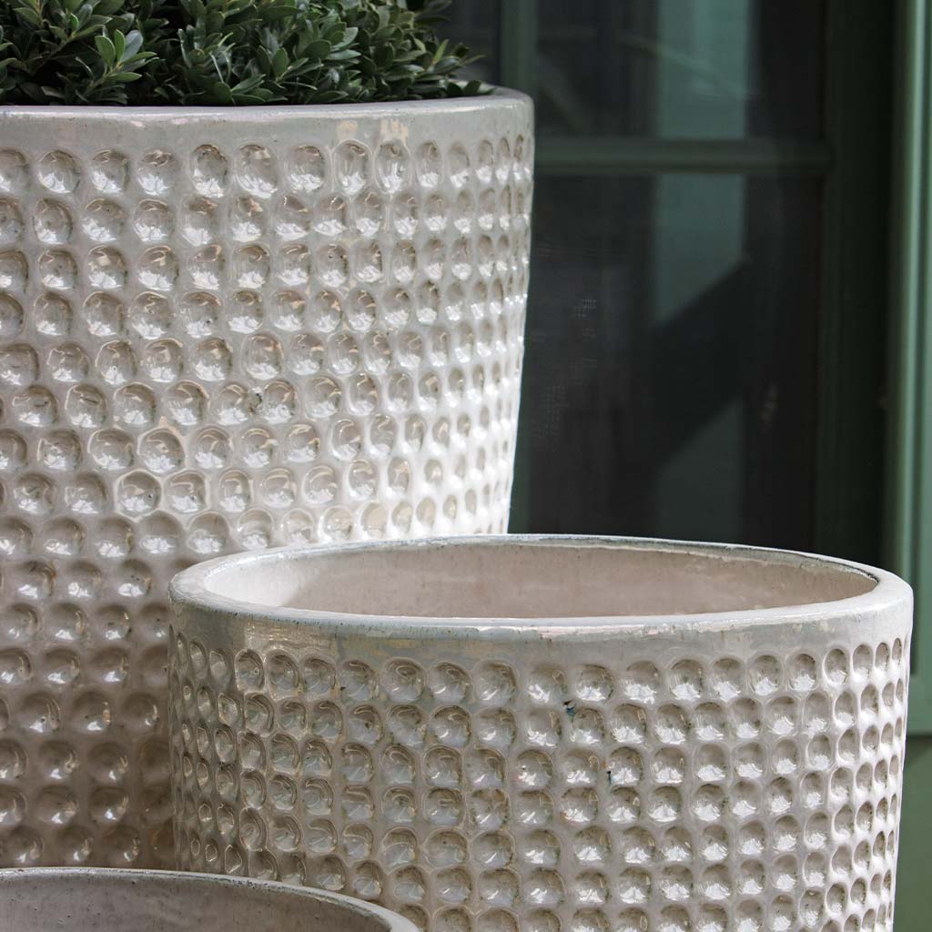 Coin Pot, Tall || Pearl