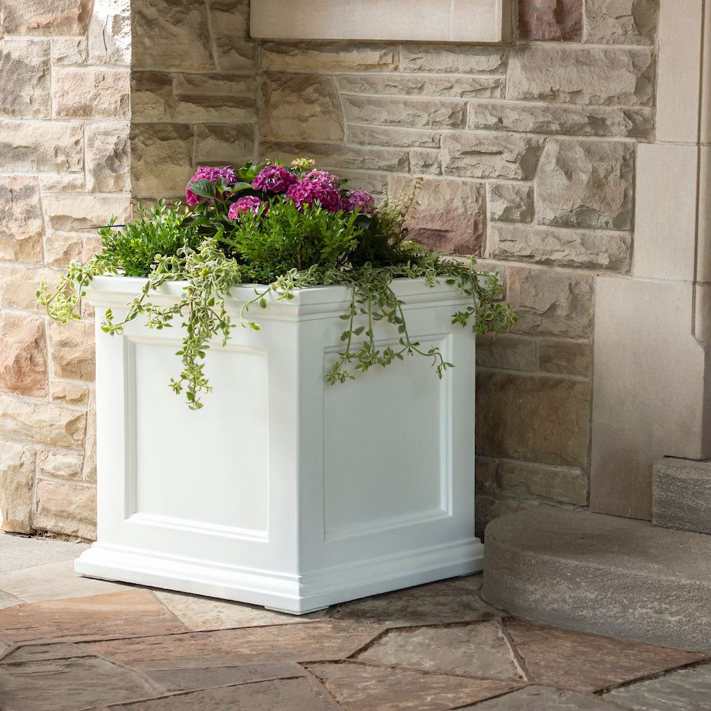 Fairfield 28in Square Planter