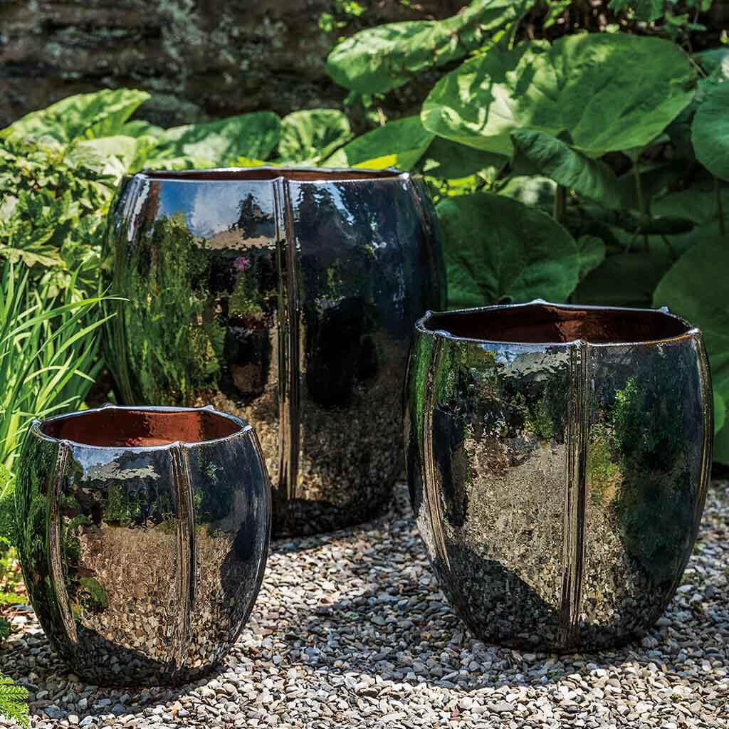 Rib Vault Planter || Metallic