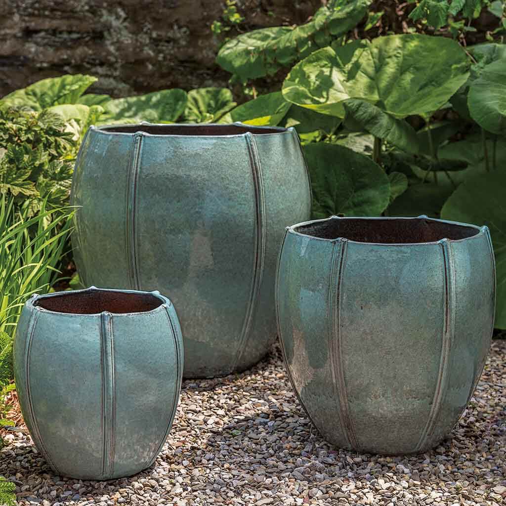 Rib Vault Planter || French Green
