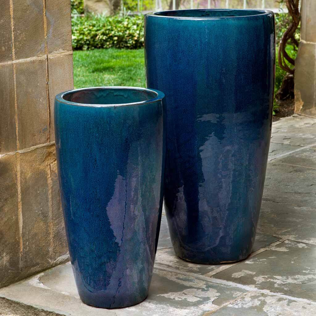 Rioja Planter || Indigo Rain