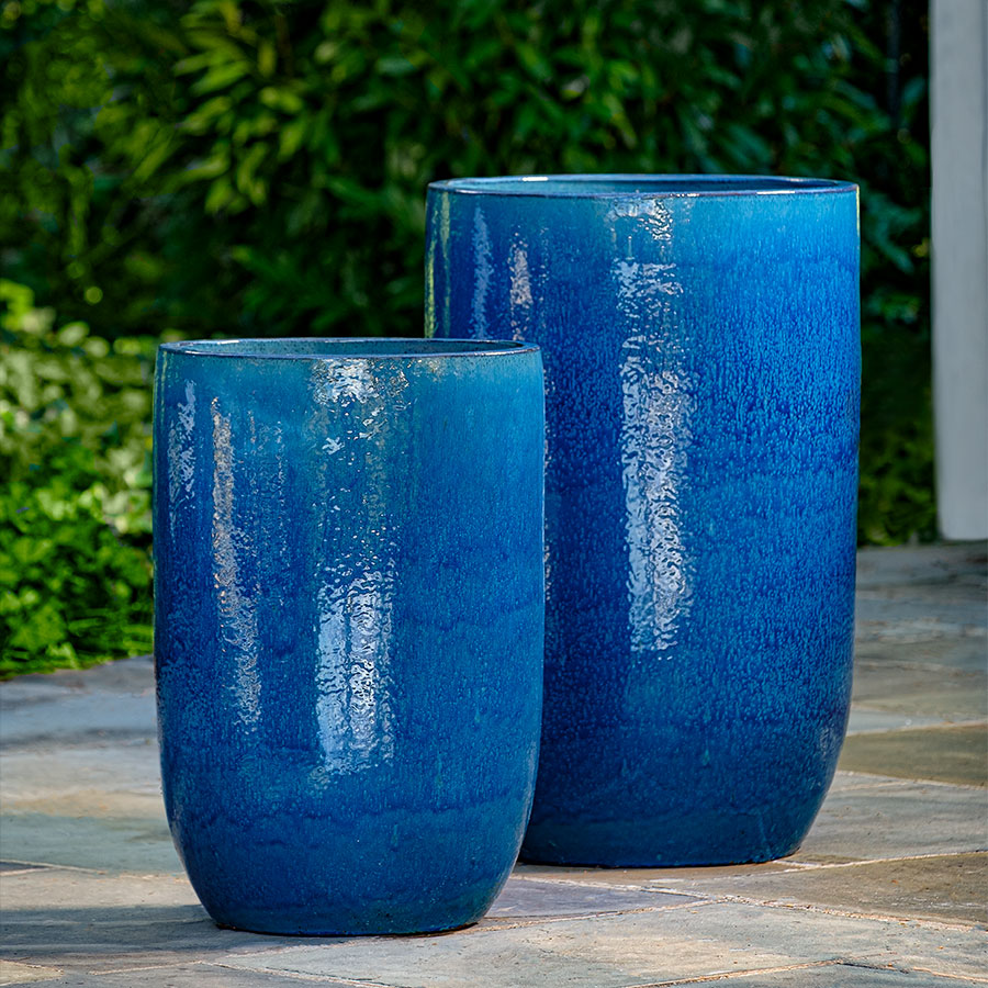 Cole Planter || Cerulean Blue