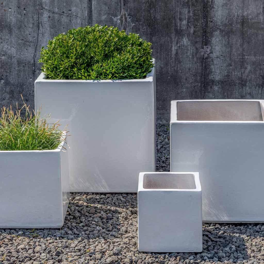 Hancock Planter || White