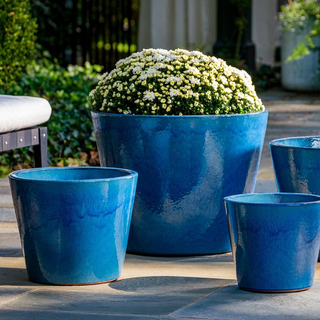Portale Planter || Cerulean Blue