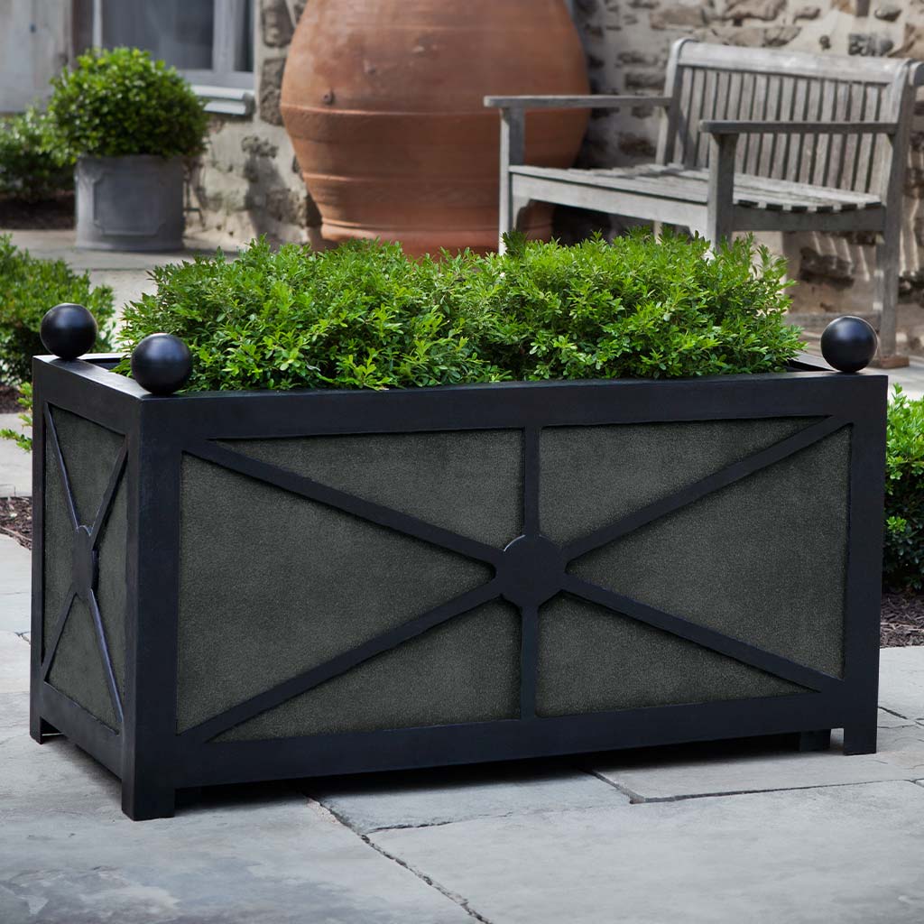 fiberglass window box planters Campania Villandry Window Box