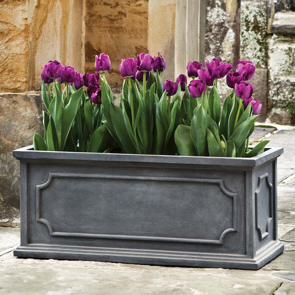 plant pots window boxes Campania International Hampshire Large Window Box Planter