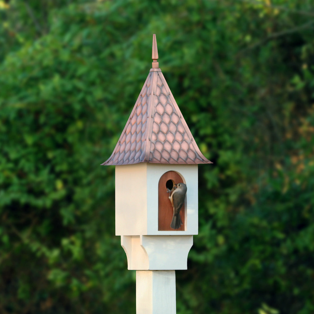 Chateau Bird House with Copper Roof