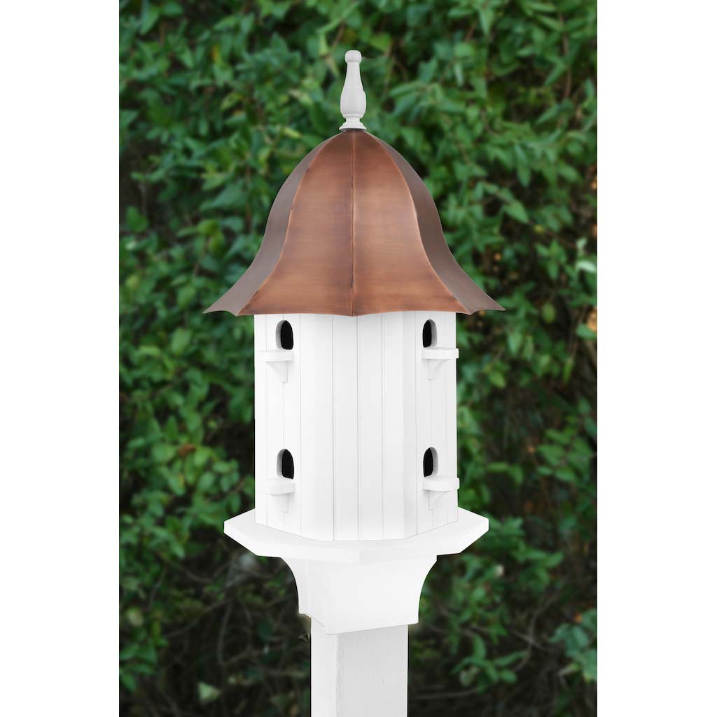 Dovecote Manor Bird House with Copper Roof