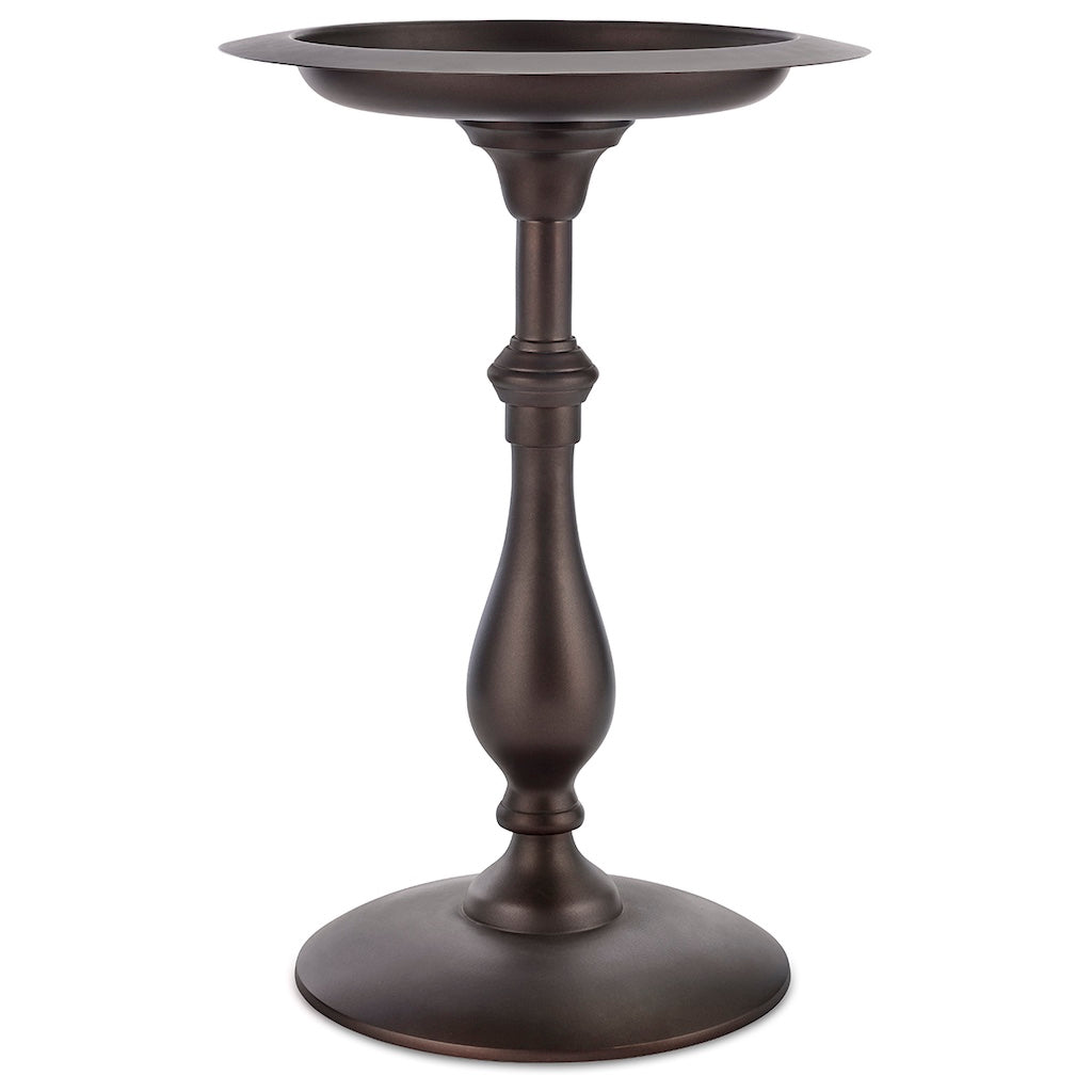 Classic Bronze Bird Bath Pedestal