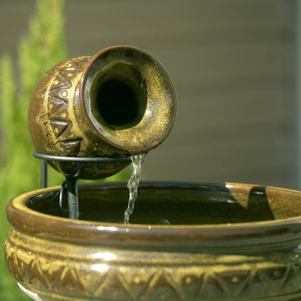 Cairo Solar Jug Fountain