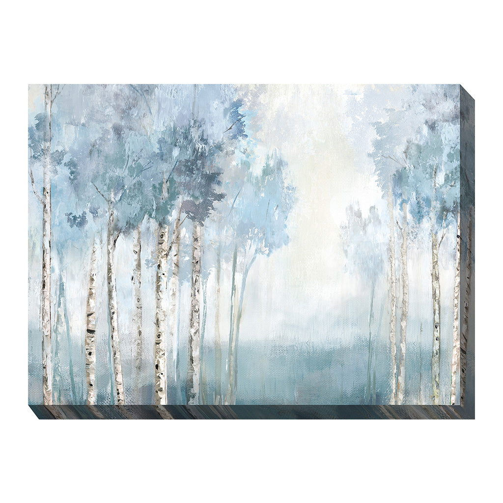 Silent Blue Outdoor Wall Art