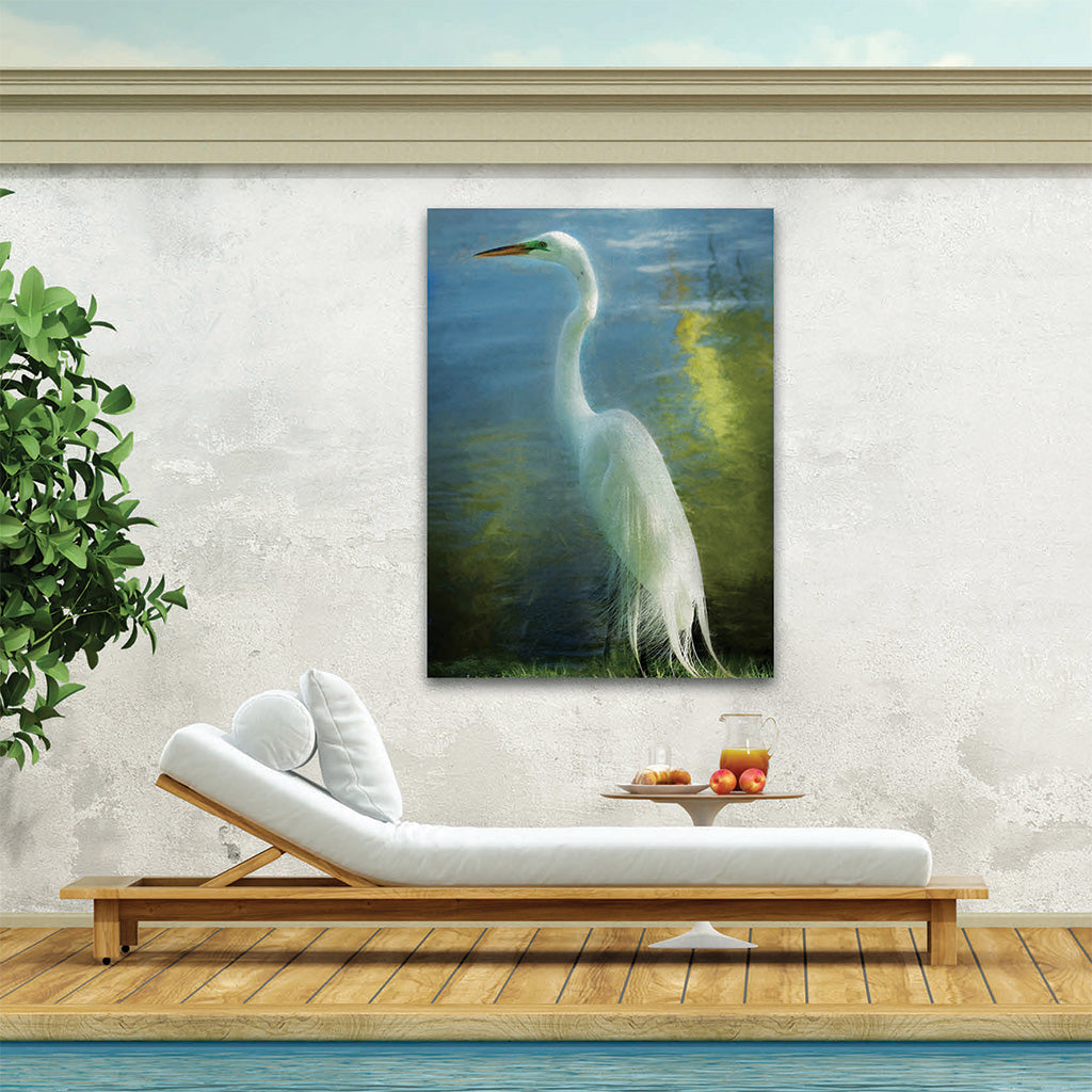 Poised Patience Outdoor Wall Art