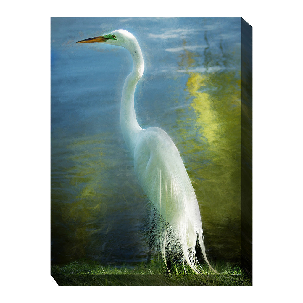 Poised Patience Outdoor Wall Art