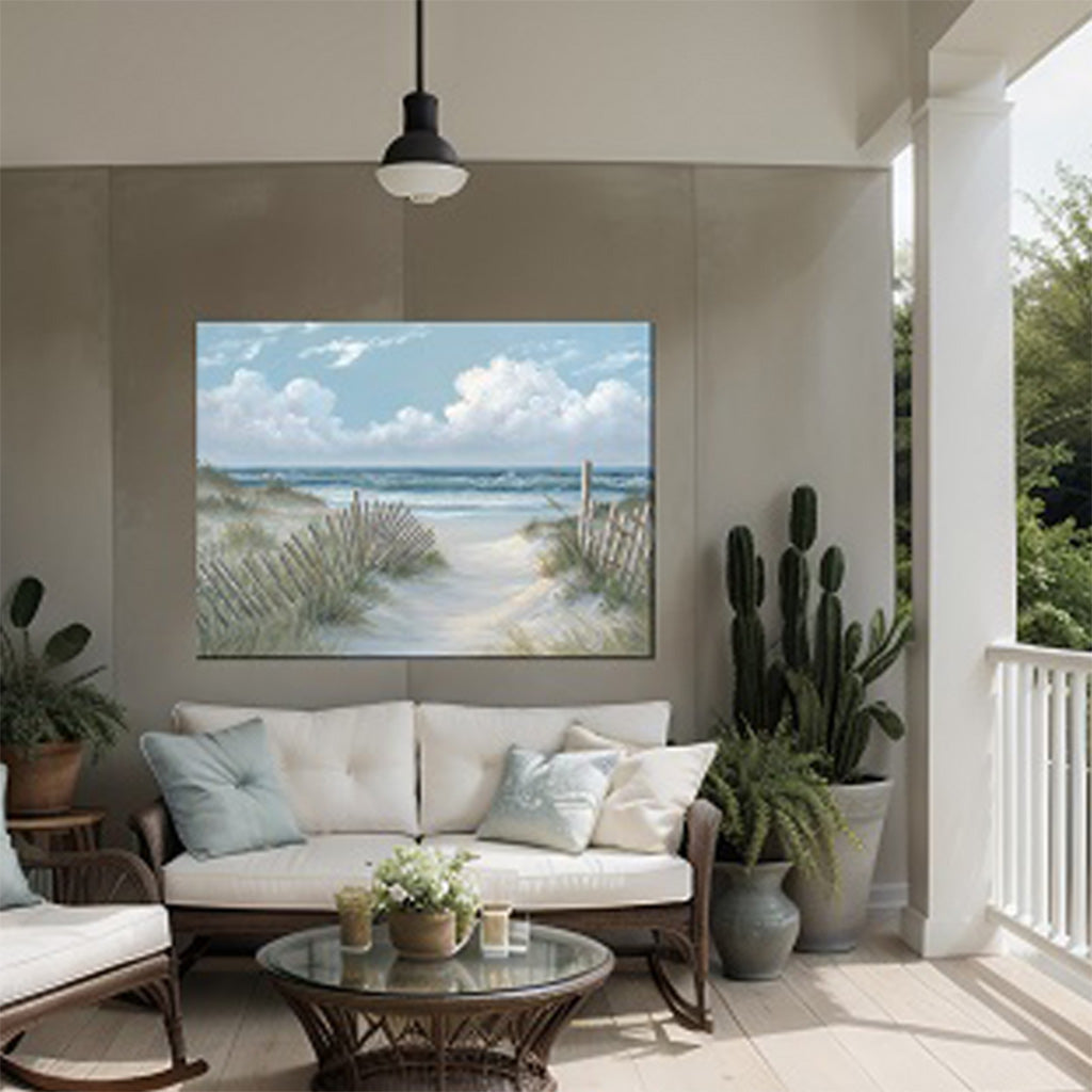Coastal Morning Outdoor Wall Art
