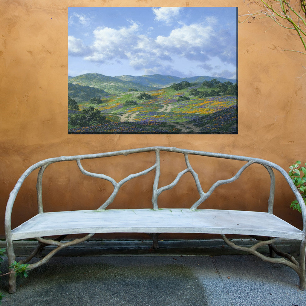 Take The Back Road Outdoor Wall Art