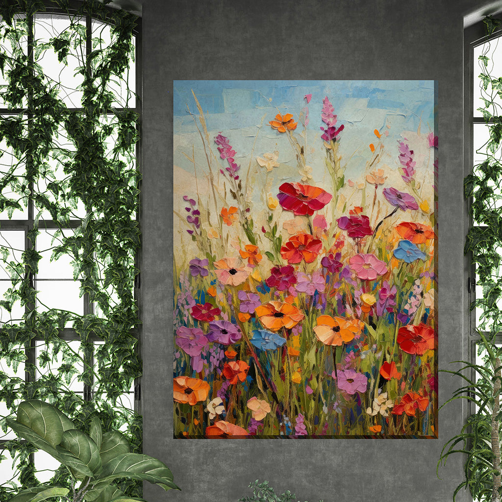 Beaming Blossoms Outdoor Wall Art