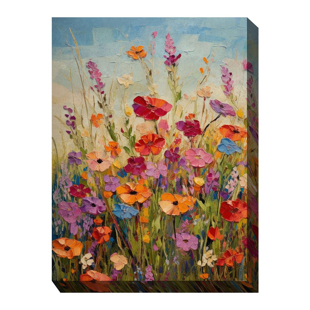 Beaming Blossoms Outdoor Wall Art