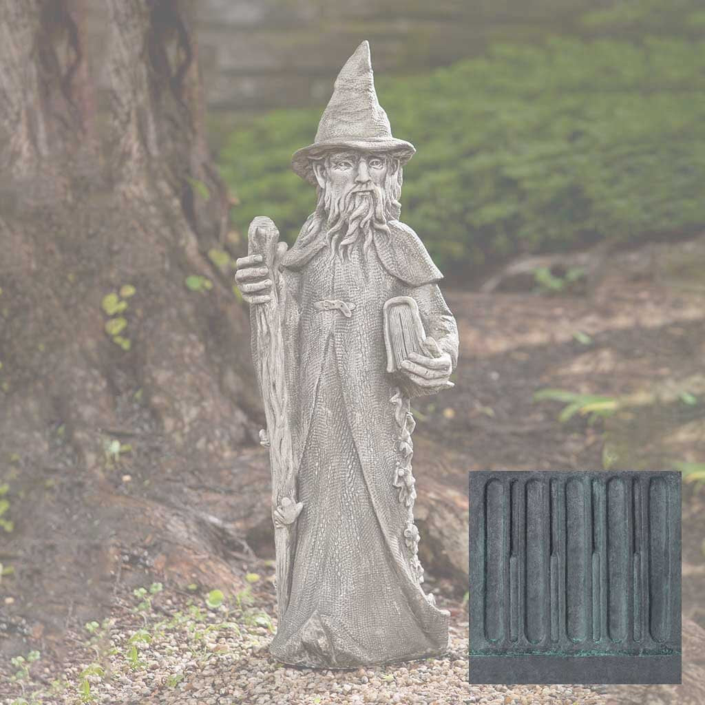 Campania International Merlin Garden Statue | Garden-Fountains