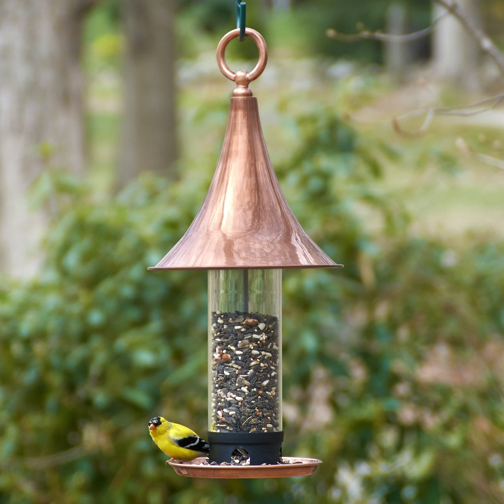 Castella Copper Bird Feeder